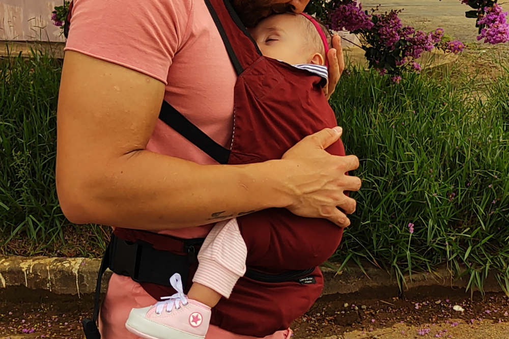 carregar o bebê com conforto
