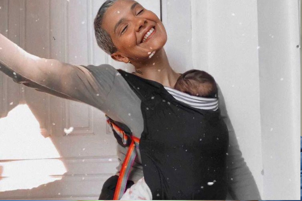 bebê não gostou do sling